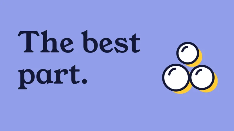 The best part.